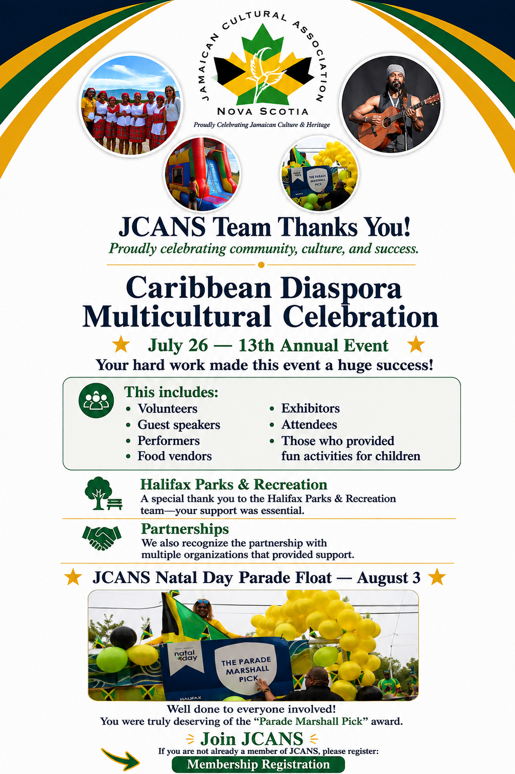 JCANS 13th Multicultural Celebration July 26 2026 Program and Sponsors